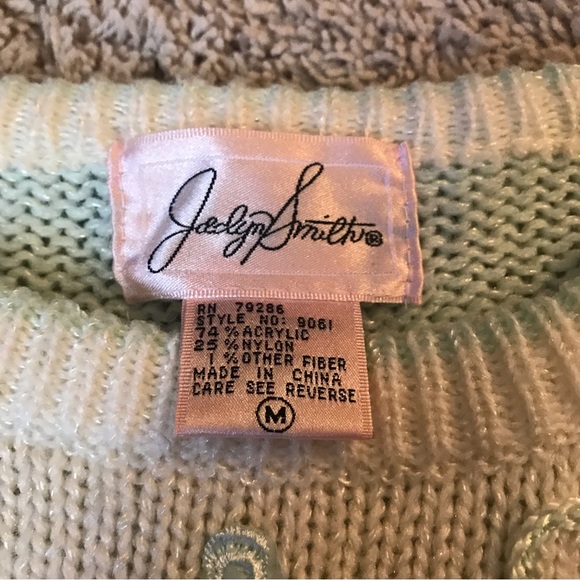 Vintage Jocelyn Smith pastel sweater size medium - Picture 5 of 6